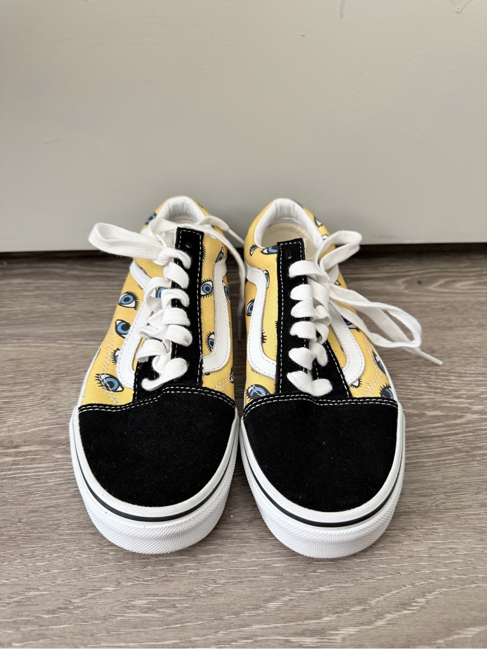 Vans Old Skool sneakers "Looking Glass" Evil Eye Pattern 4.5 Men - 6 Women